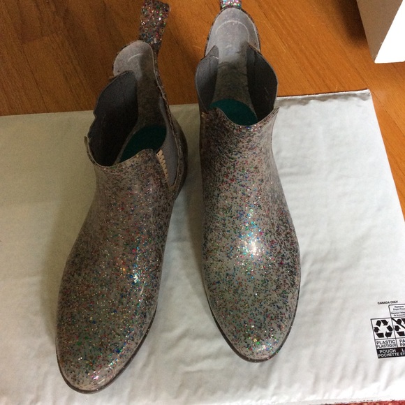 jack rogers glitter rain boots